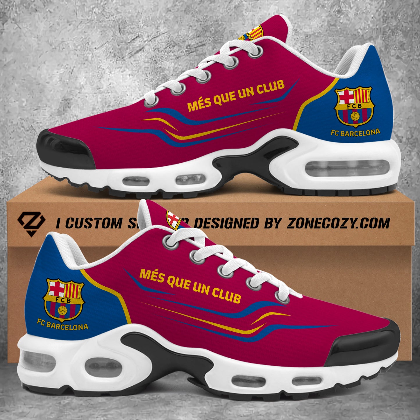 Personalized Barcelona Air Cushion Sneaker V15