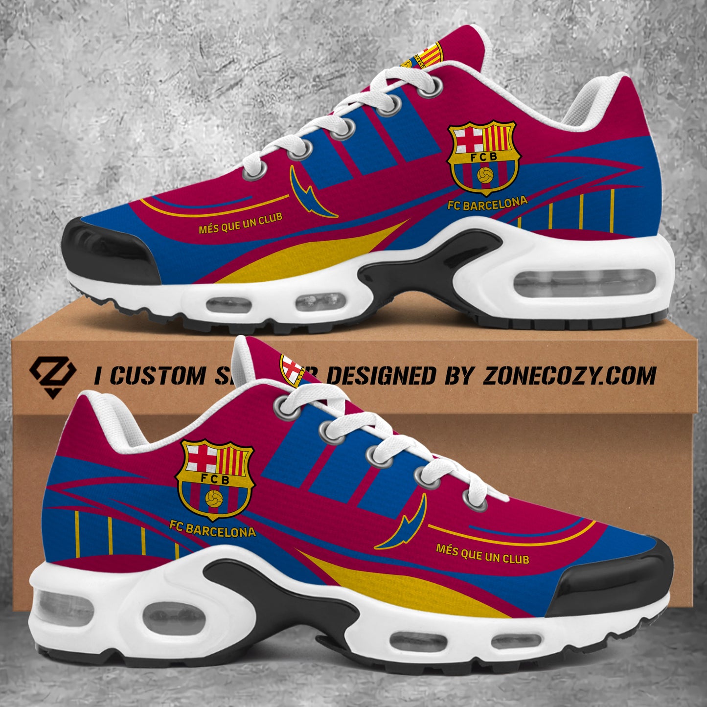 Personalized Barcelona Air Cushion Sneaker V16
