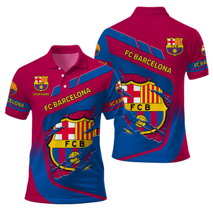 Personalized Barcelona 3D Full Printing Set , Barcelona Shirt , Hoodie , Short , Polo ,hawaii V38