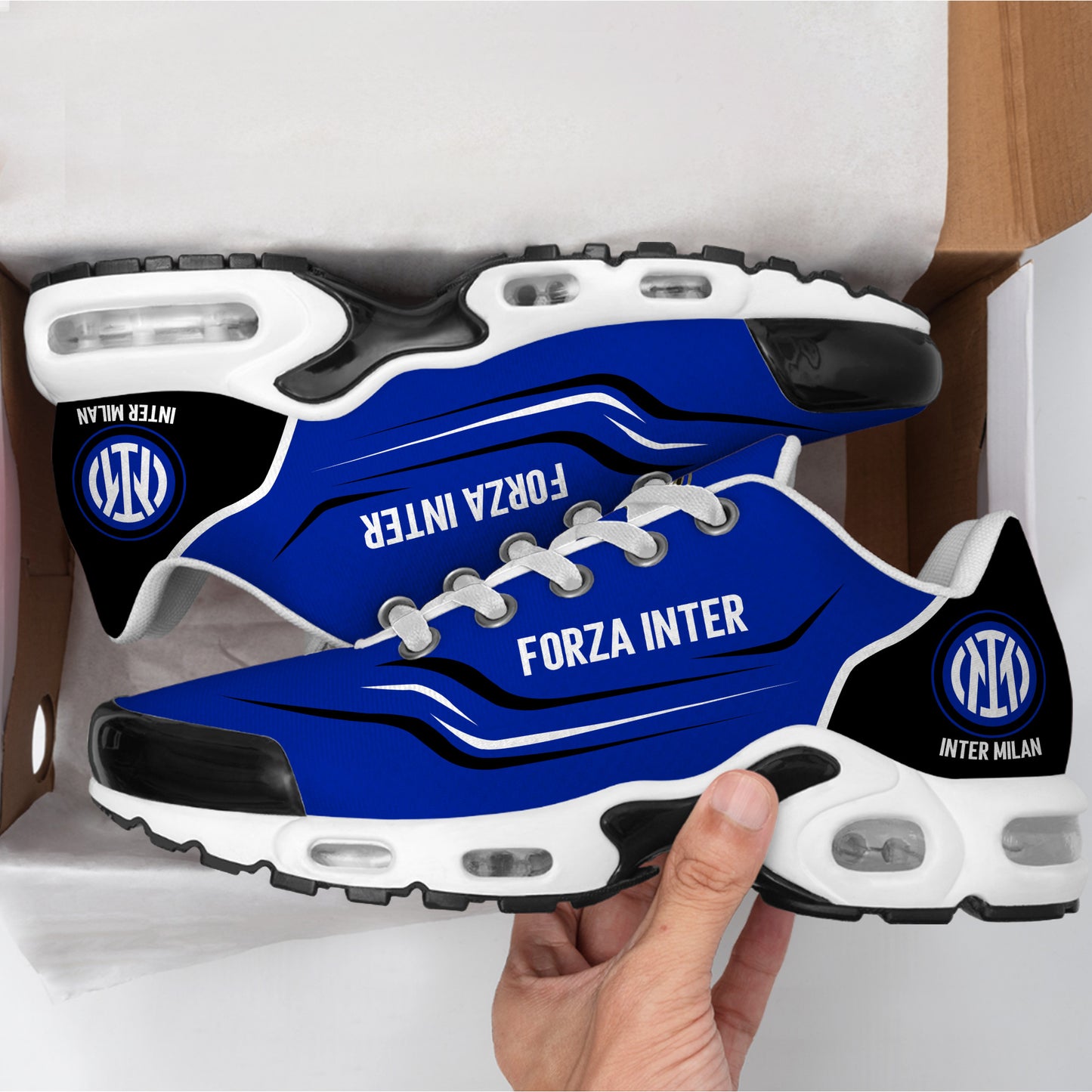 Personalized Inter Milan Air Cushion Sneaker V5