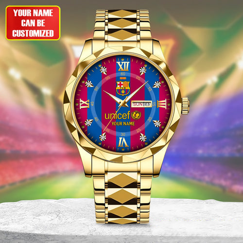 Personalized Barcelona FC 2010 Alloy Charley Watch