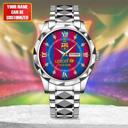 Personalized Barcelona FC 2010 Alloy Charley Watch