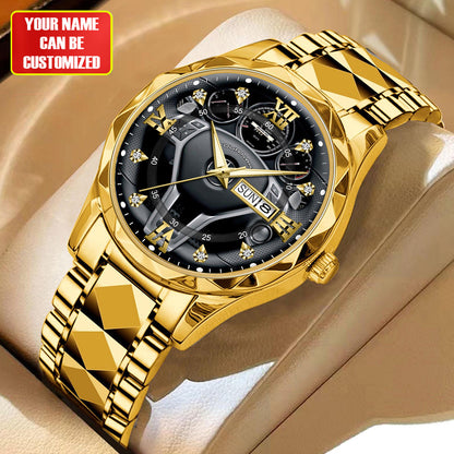 Personalized Merc Interior Luxury Alloy Charley Watch