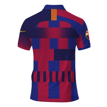 Personalized Barcelona FC 3D Full Printing Set , Barcelona FC Shirt , Barcelona Set , Zipper Polo, Hoodie , Short , Polo , hawaii V11