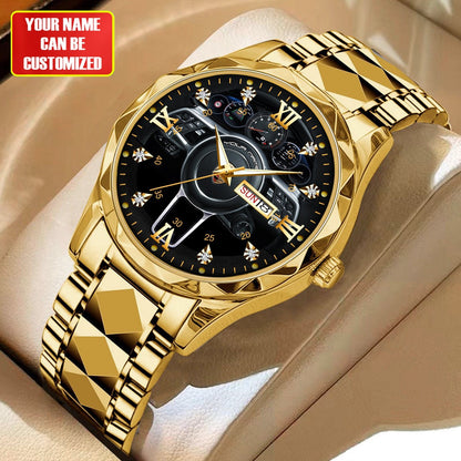 Personalized Pors Interior Luxury Alloy Charley Watch