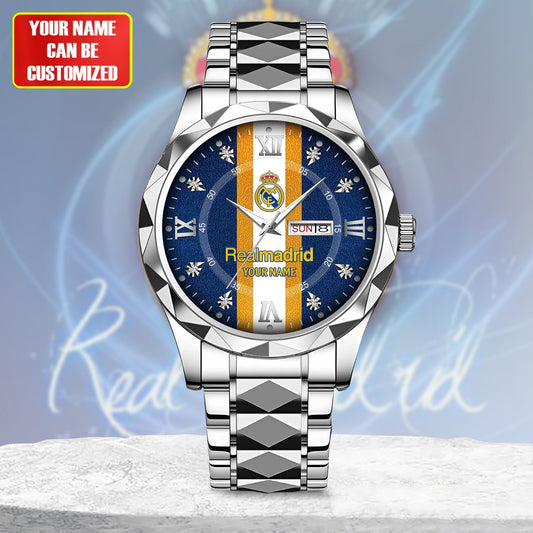 Personalized Real Madrid Luxury Alloy Charley Watch V3