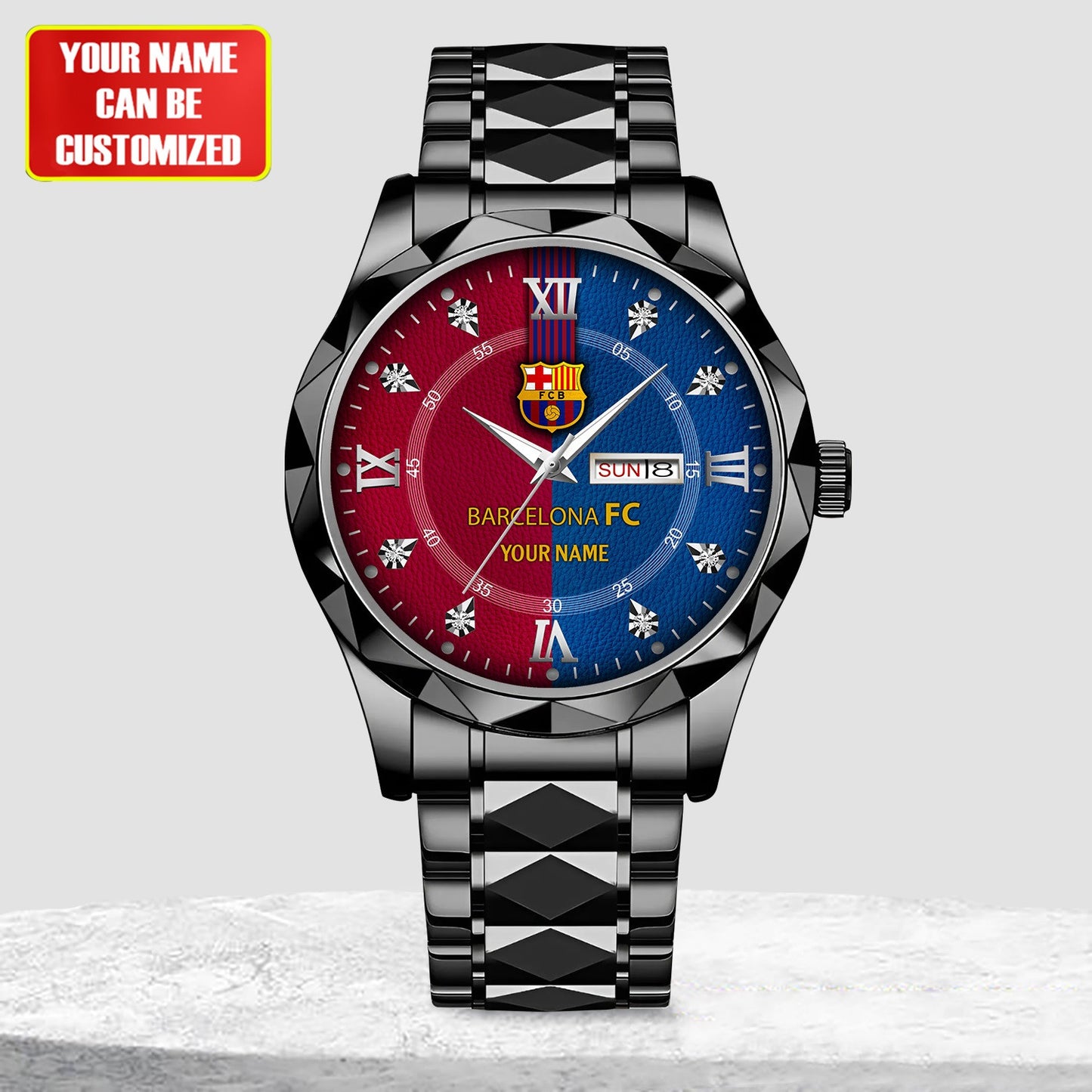 Personalized Barcelona FC Alloy Charley Watch V6