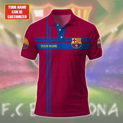 Personalized Barcelona FC 3D Full Printing Set , Barcelona FC Shirt , Barcelona Set , Zipper Polo, Hoodie , Short , Polo , hawaii V14
