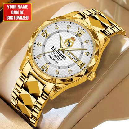 Personalized Real Madrid Luxury Alloy Charley Watch V4