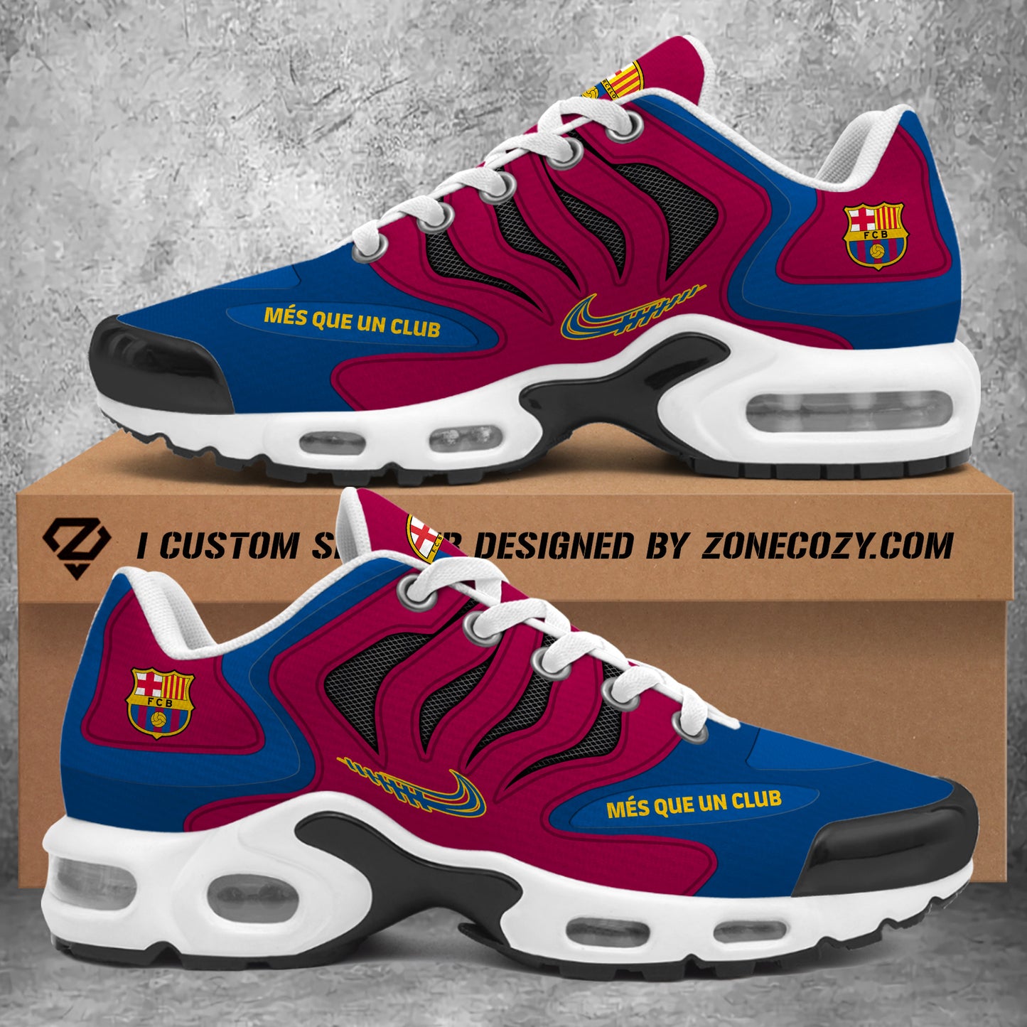Personalized Barcelona Air Cushion Sneaker V17