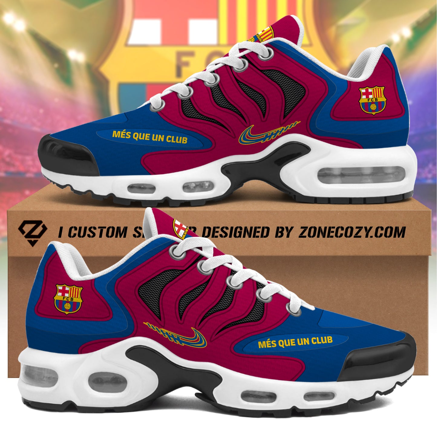 Personalized Barcelona Air Cushion Sneaker V17
