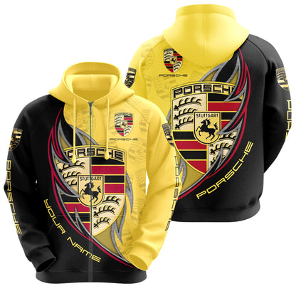 Personalized Pors Q7 3D All over Printed Hoodie and Sweatpants set