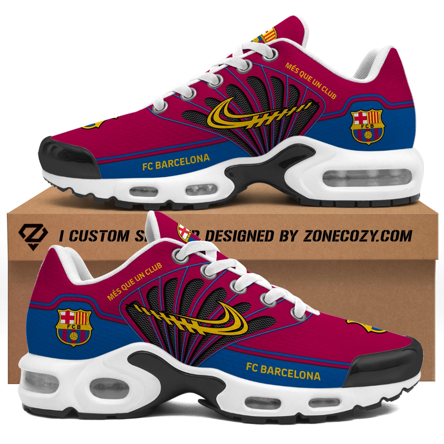 Personalized Barcelona Air Cushion Sneaker V19