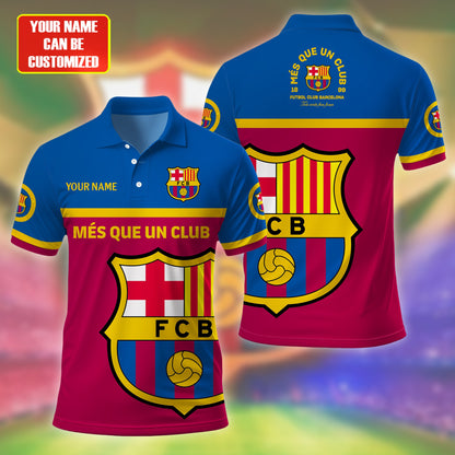 Personalized Barcelona 3D Full Printing Set , Barcelona Shirt , Hoodie , Short , Polo ,hawaii V39