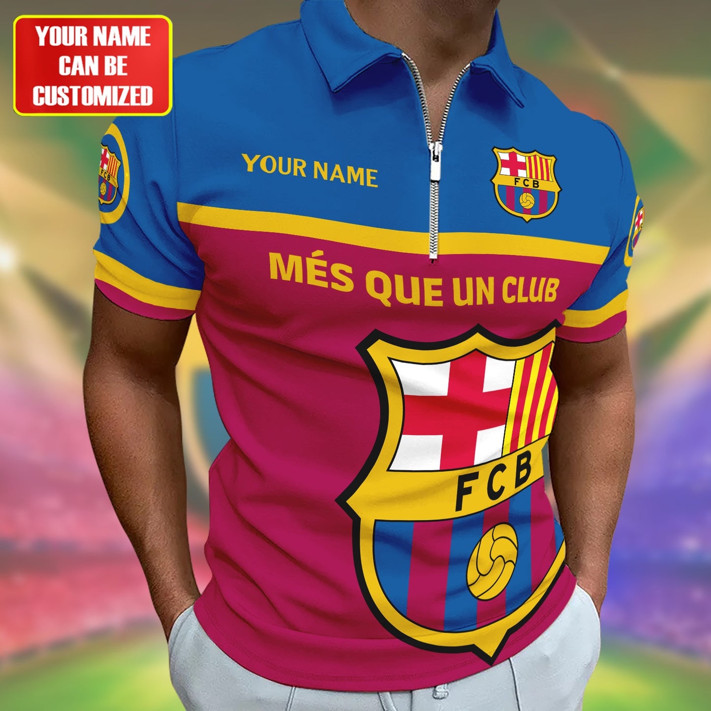 Personalized Barcelona 3D Full Printing Set , Barcelona Shirt , Hoodie , Short , Polo ,hawaii V39