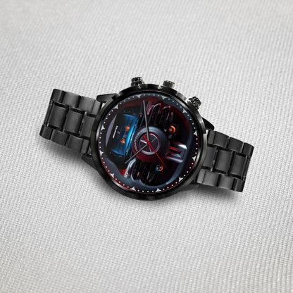 Personalized Merc AMG Cockpit Luxury Stainless Steel Watch