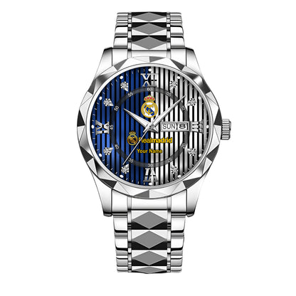 Personalized Real Madrid Sport Alloy Charley Watch