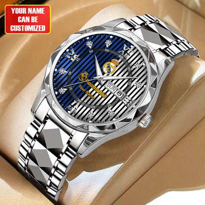 Personalized Real Madrid Sport Alloy Charley Watch