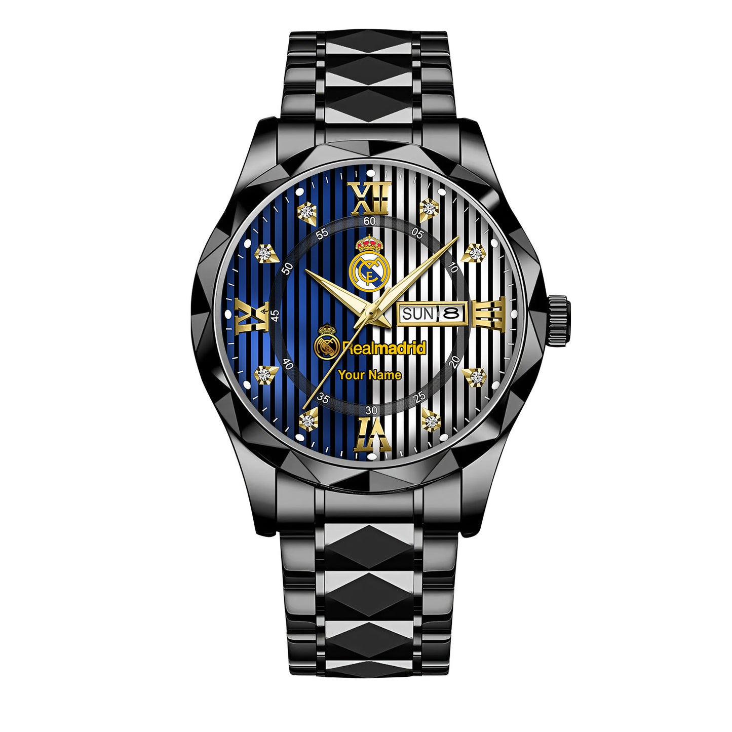 Personalized Real Madrid Sport Alloy Charley Watch