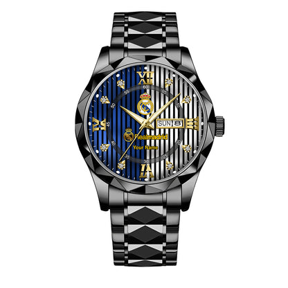 Personalized Real Madrid Sport Alloy Charley Watch