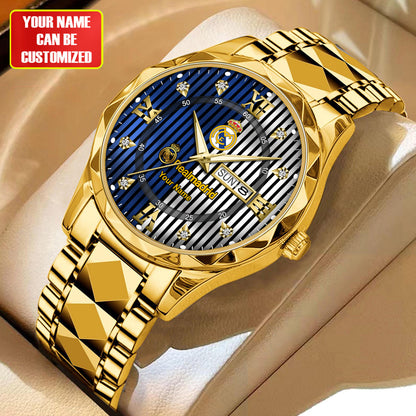 Personalized Real Madrid Sport Alloy Charley Watch