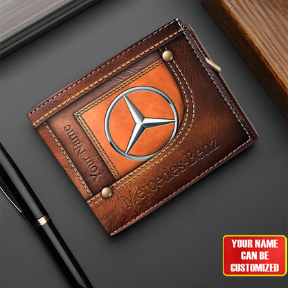 Personalized Merc Leather Wallet P110601