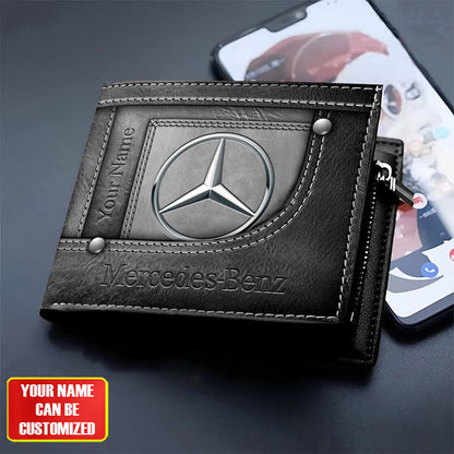 Personalized Merc Leather Wallet P110601