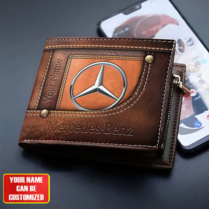 Personalized Merc Leather Wallet P110601