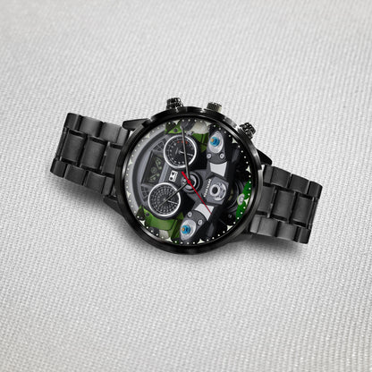 Personalized Kw Motor Cockpit Luxury Stainless Steel Watch