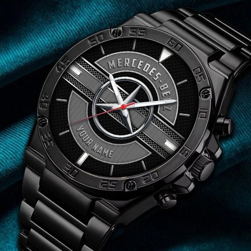 Personalized Merc Sport Luxury Dial Steel Watch V3
