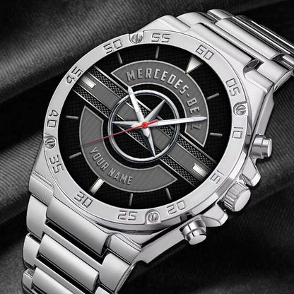 Personalized Merc Sport Luxury Dial Steel Watch V3