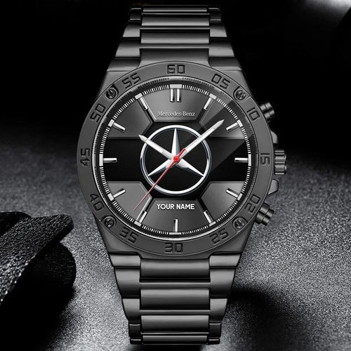 Personalized Merc Sport Luxury Dial Steel Watch V5