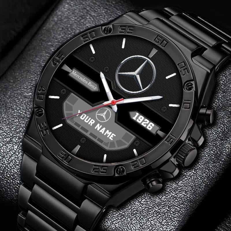 Personalized Merc Sport Luxury Dial Steel Watch V6