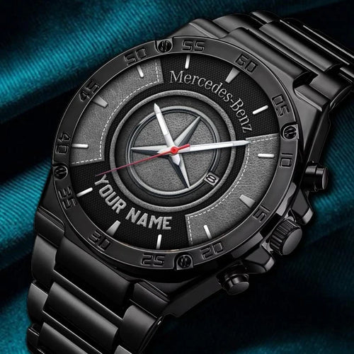 Personalized Merc Sport Luxury Dial Steel Watch V8