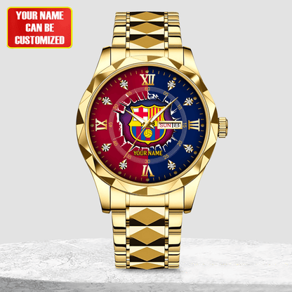 Personalized Barcelona FC Alloy Charley Watch V4
