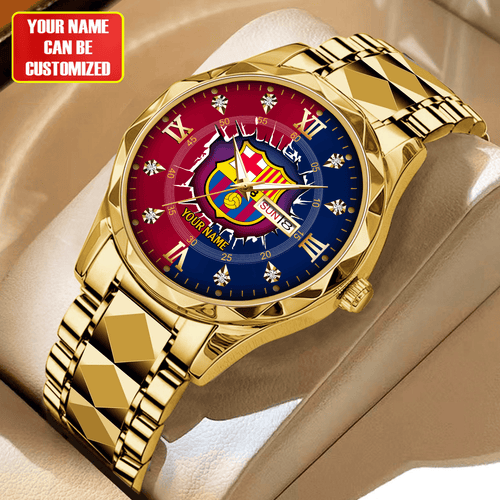 Personalized Barcelona FC Alloy Charley Watch V4
