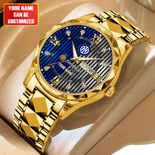 Personalized Inter Milan Alloy Charley Watch
