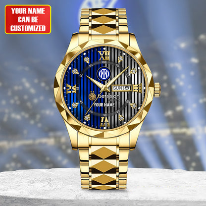 Personalized Inter Milan Alloy Charley Watch