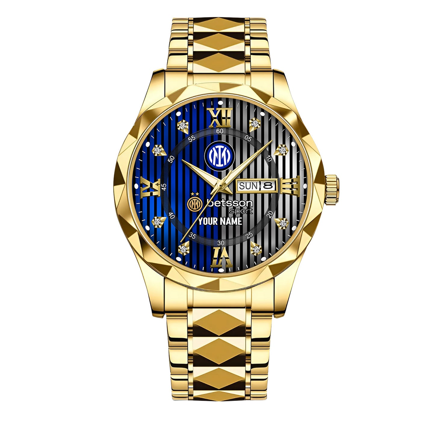 Personalized Inter Milan Alloy Charley Watch