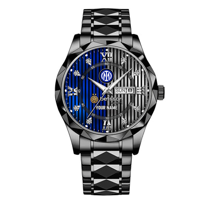 Personalized Inter Milan Alloy Charley Watch