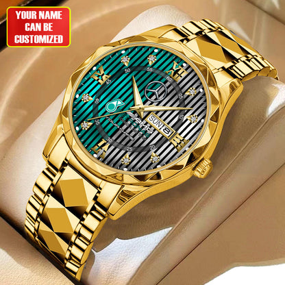 Personalized Merc AMG Petronas Alloy Charley Watch V2