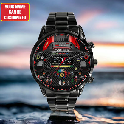 SF Cockpit Luxury Stainless Steel Watch