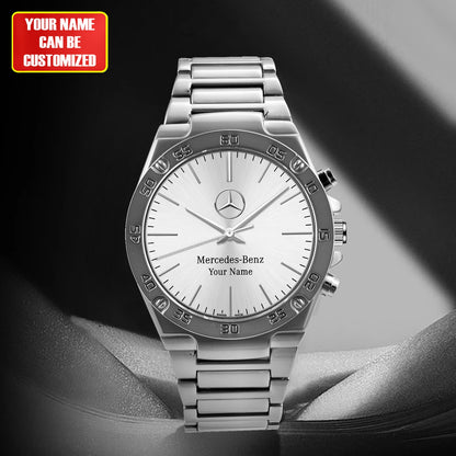 Personalized Merc Longiness Luxury Dial Steel Watch Q170604