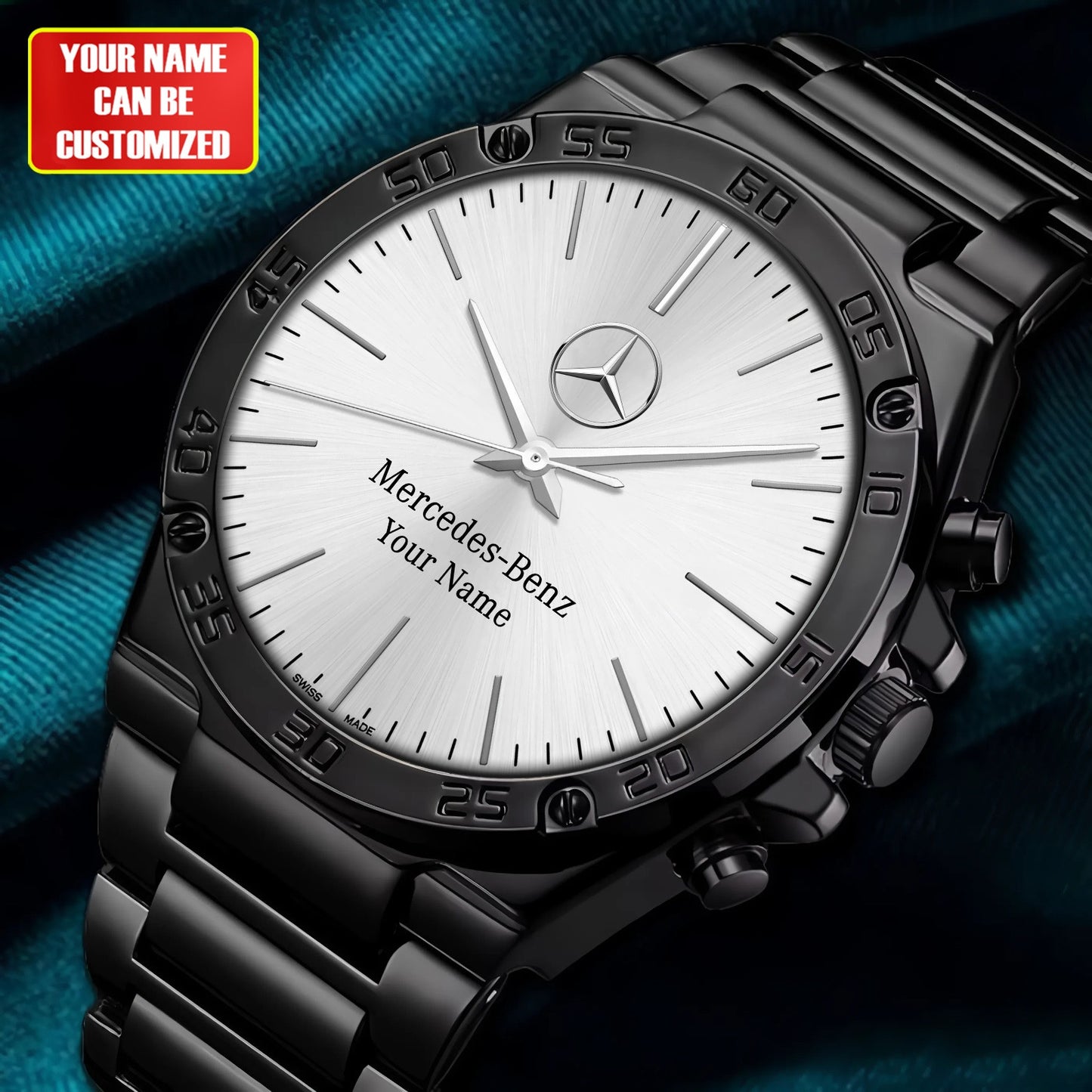 Personalized Merc Longiness Luxury Dial Steel Watch Q170604