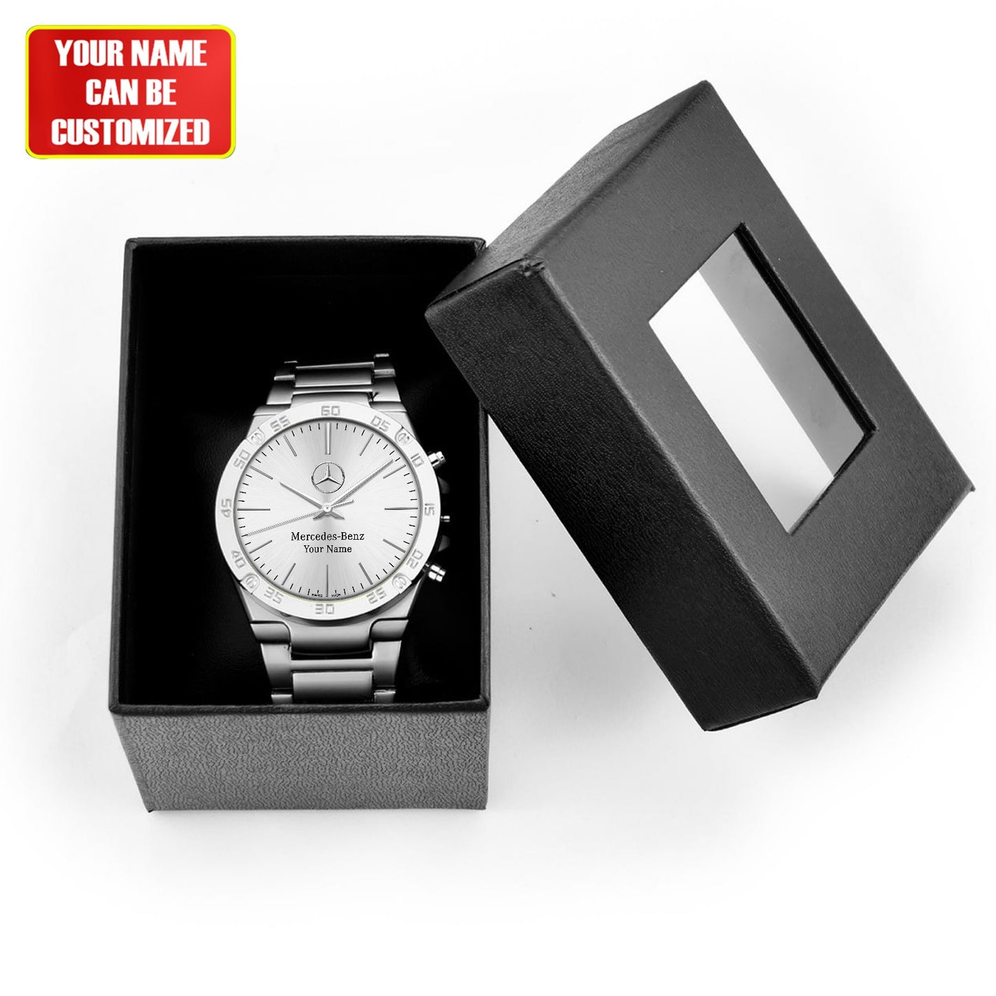 Personalized Merc Longiness Luxury Dial Steel Watch Q170604