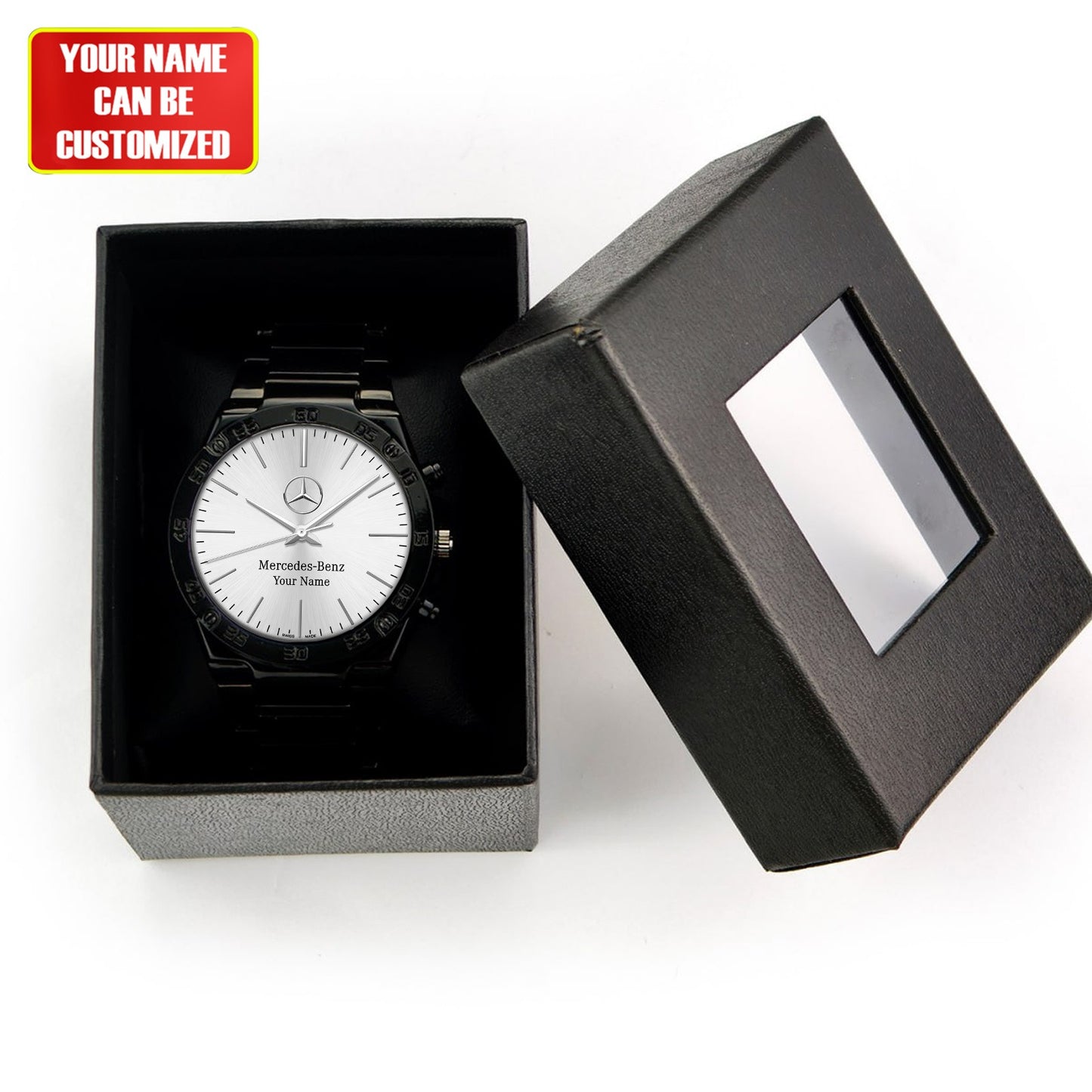 Personalized Merc Longiness Luxury Dial Steel Watch Q170604