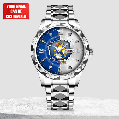 Personalized Real Madrid Sport Alloy Charley Watch V2