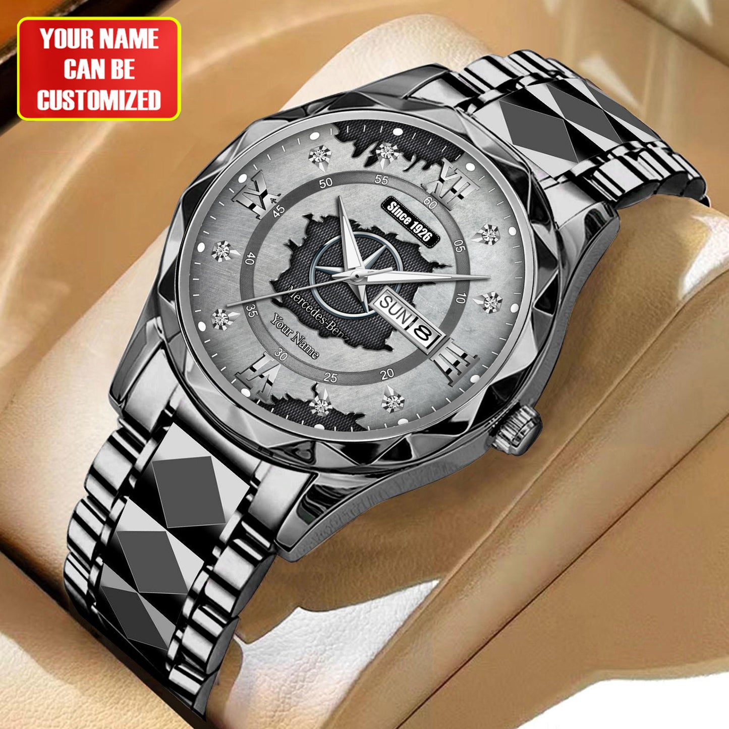 Personalized Merc Since 1926 Sport Alloy Charley Watch
