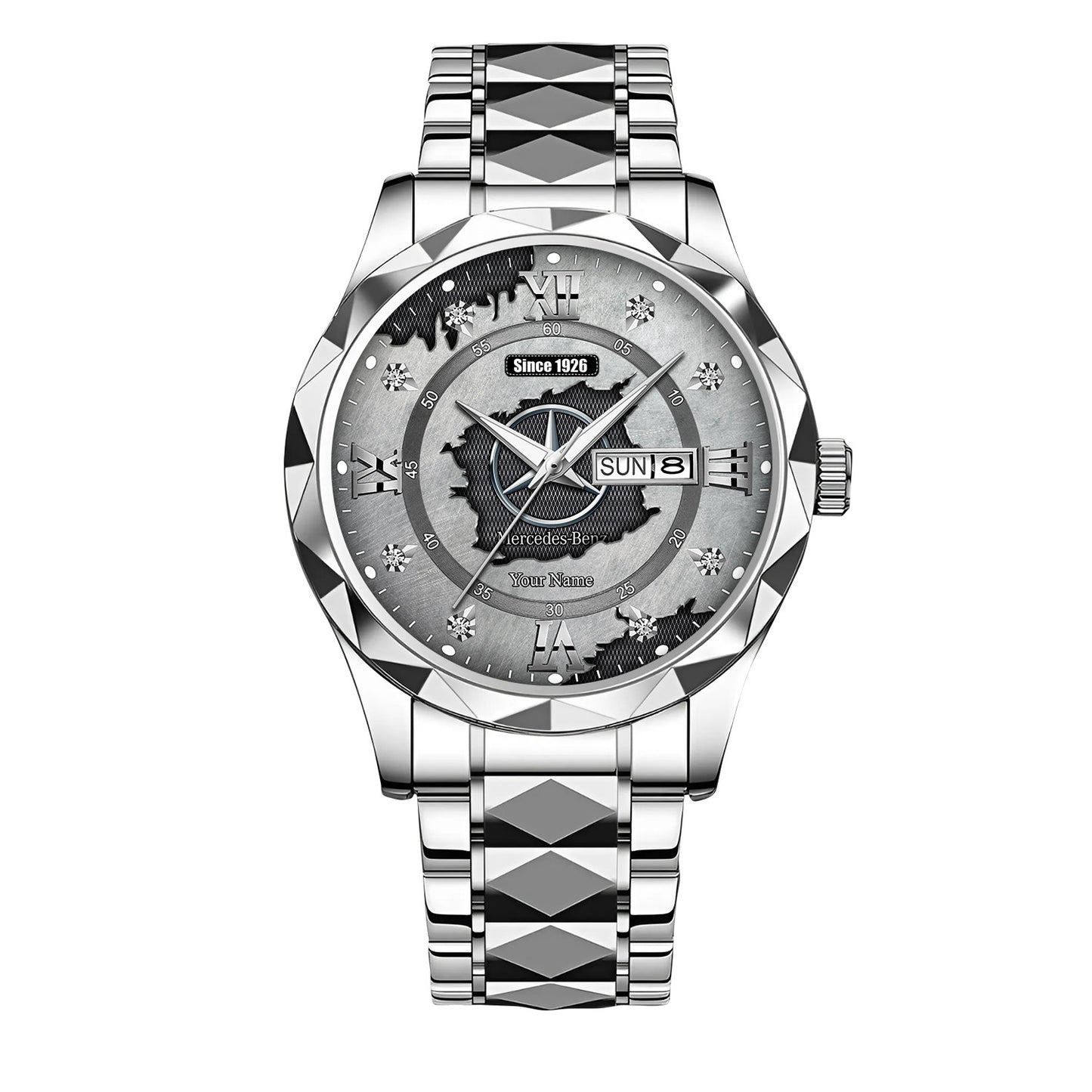 Personalized Merc Since 1926 Sport Alloy Charley Watch