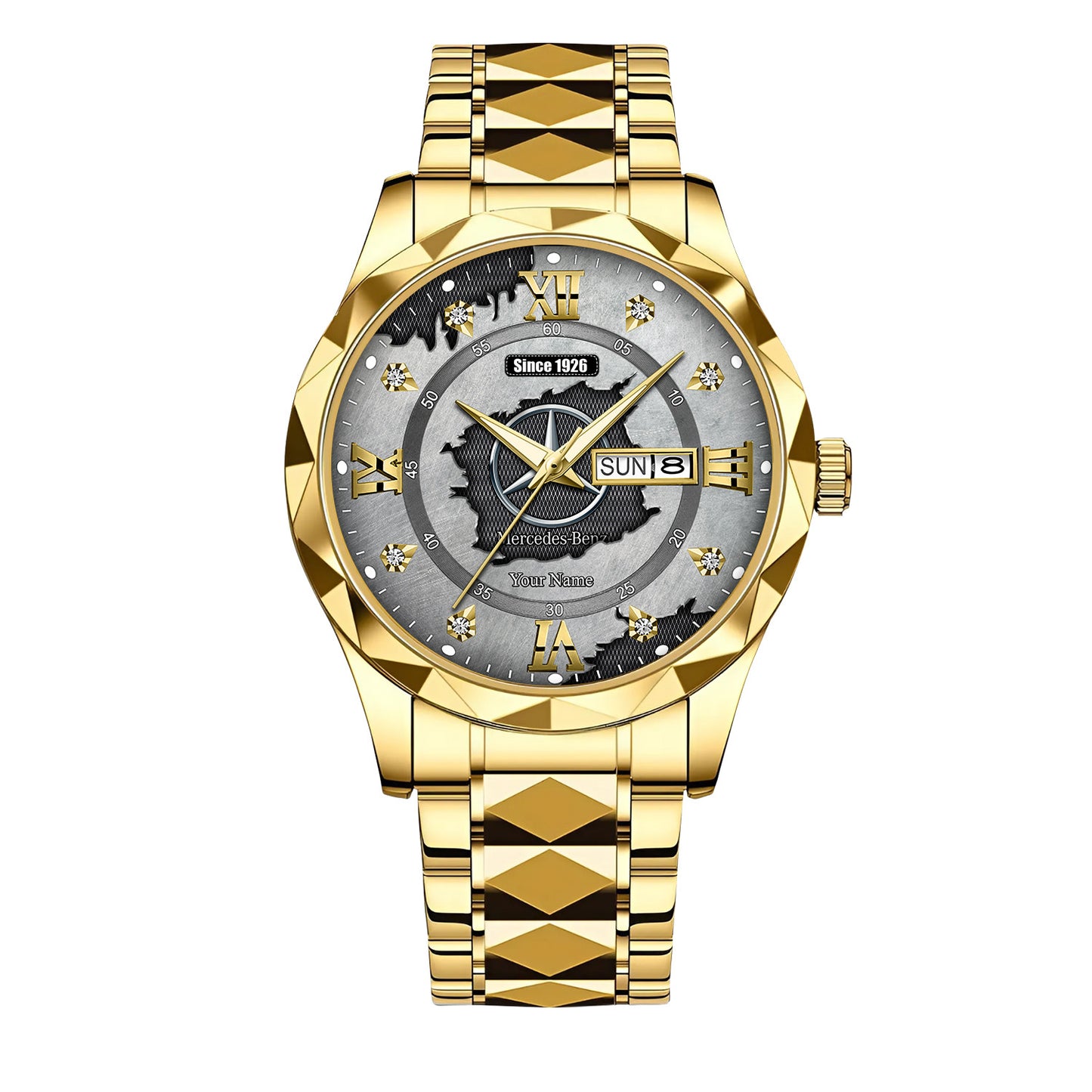 Personalized Merc Since 1926 Sport Alloy Charley Watch